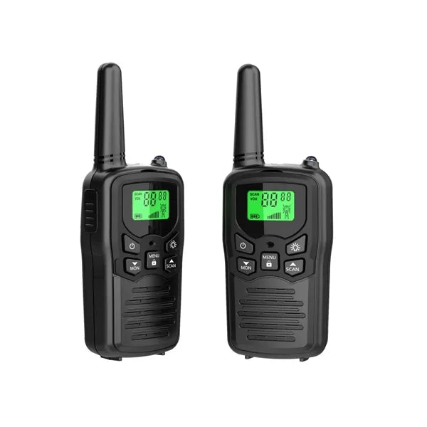 Rechargeable Walkie Talkie With Flashlight