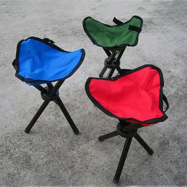 Folding Camping Stool Portable Stable Hiking Picnic Chair