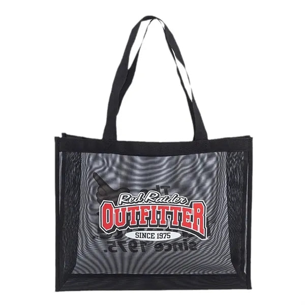 19.7" Oversized Colorful Mesh Beach Bag
