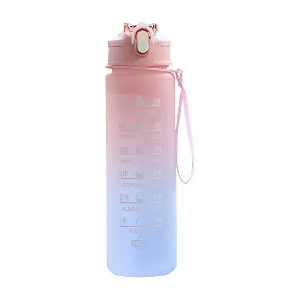 Gradient Color Water Bottle