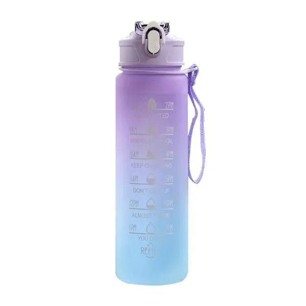 Gradient Color Water Bottle