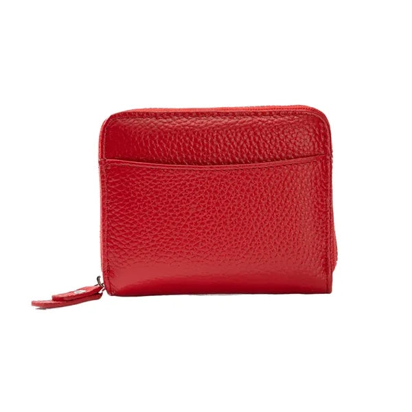PU Leather Zip Around Wallet Clutch Travel Purse
