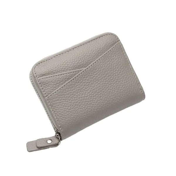 PU Leather Zip Around Wallet Clutch Travel Purse