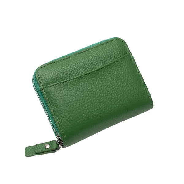 PU Leather Zip Around Wallet Clutch Travel Purse