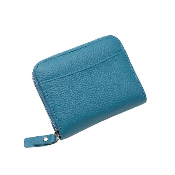 PU Leather Zip Around Wallet Clutch Travel Purse