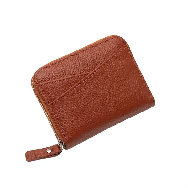 PU Leather Zip Around Wallet Clutch Travel Purse