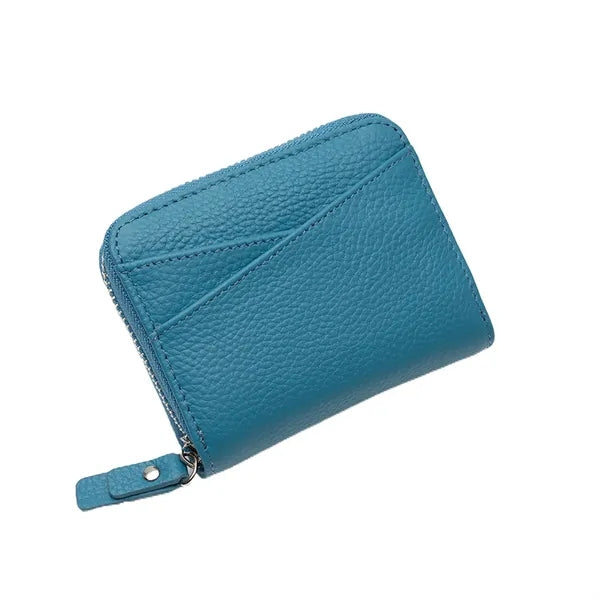PU Leather Zip Around Wallet Clutch Travel Purse