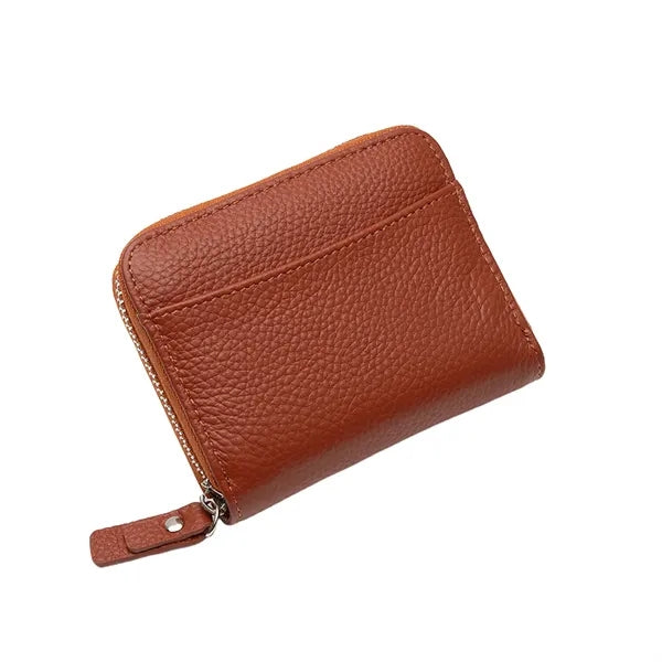 PU Leather Zip Around Wallet Clutch Travel Purse