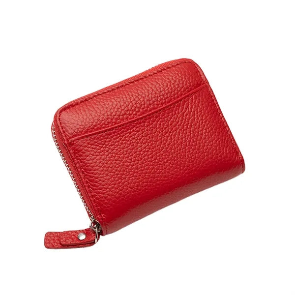 PU Leather Zip Around Wallet Clutch Travel Purse