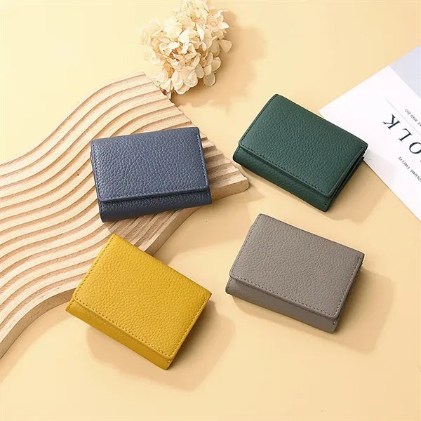 Pu Bifold Women Short Wallet