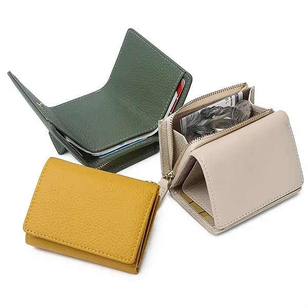 Pu Bifold Women Short Wallet