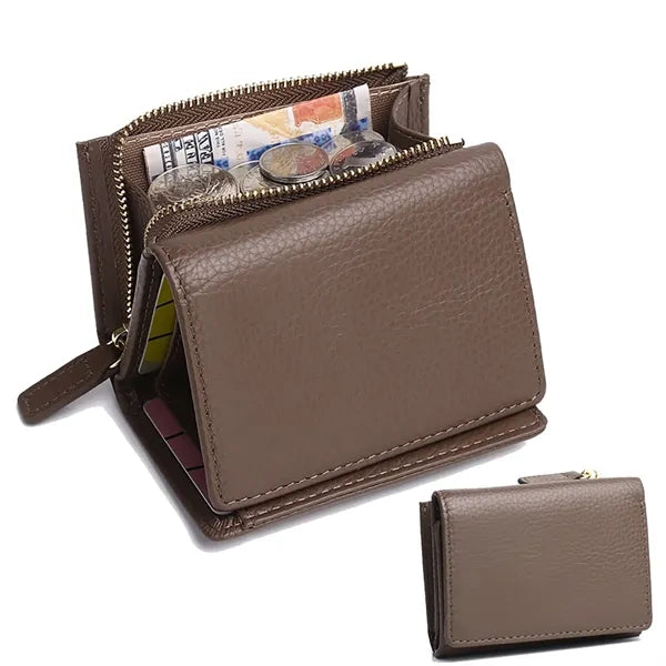 Pu Bifold Women Short Wallet
