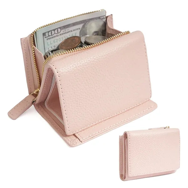 Pu Bifold Women Short Wallet