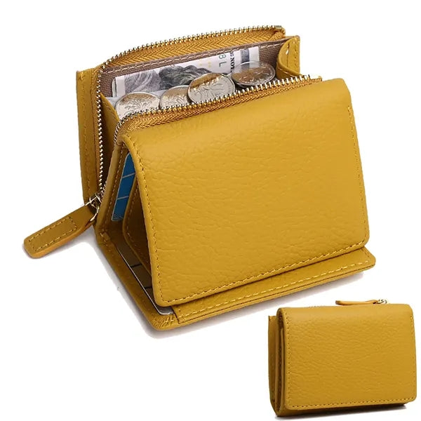 Pu Bifold Women Short Wallet