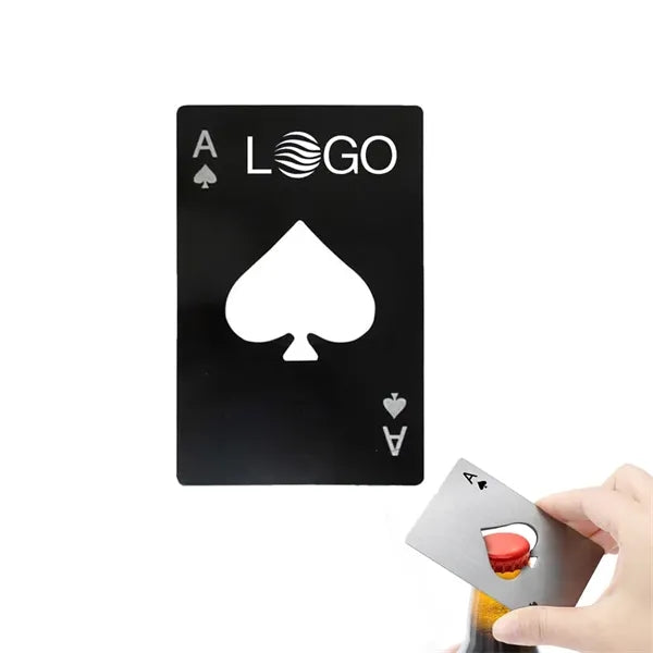 Poker Card Beer Bottle Opener