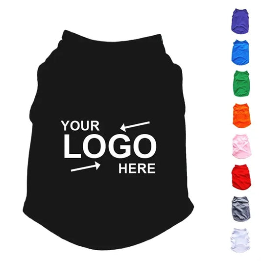 Solid Color Polyester Dog Pet Clothes