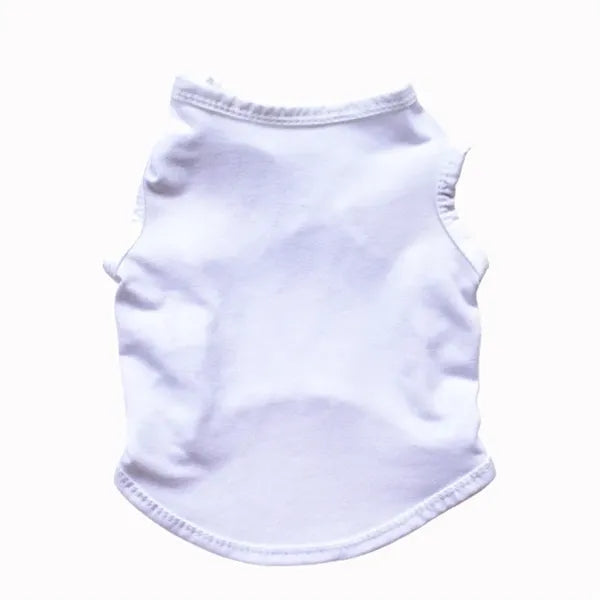 Solid Color Polyester Dog Pet Clothes
