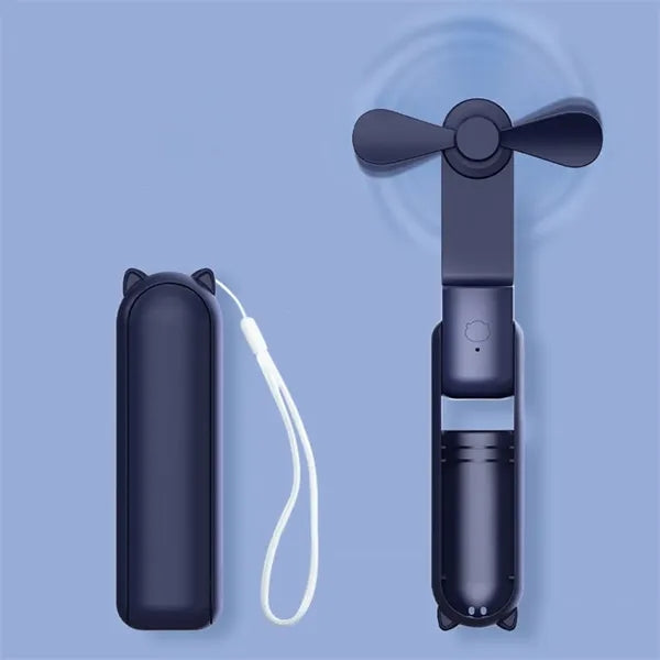 Portable 3-Speed USB Powered Folding Fan