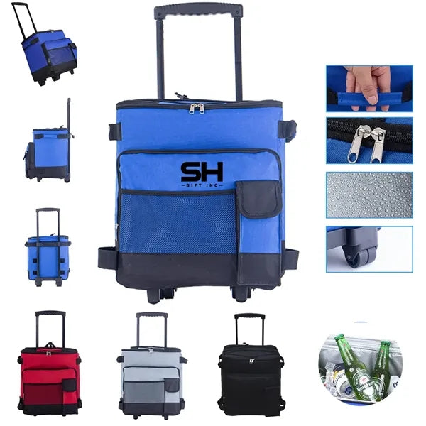 43L Collapsible Cooler with Wheels