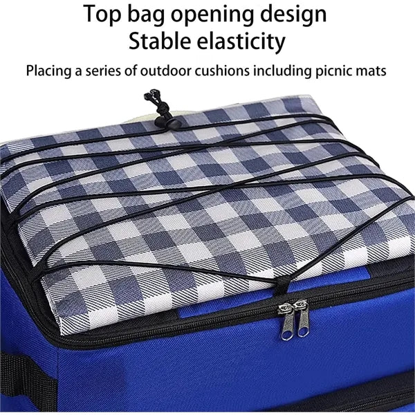43L Collapsible Cooler with Wheels