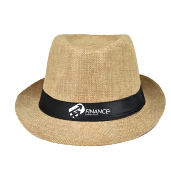Unisex Straw Fedora Panama Hat