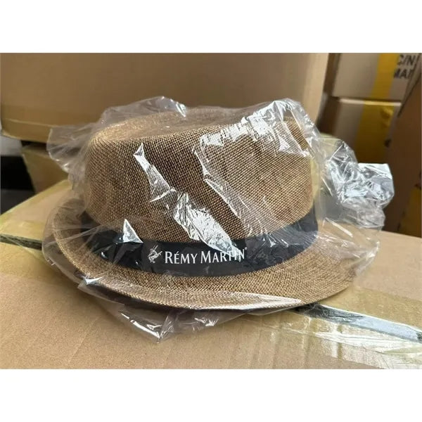 Unisex Straw Fedora Panama Hat
