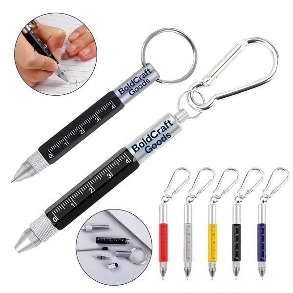 6 In 1 Multifunctional Tool Touch Screen Writing Pen