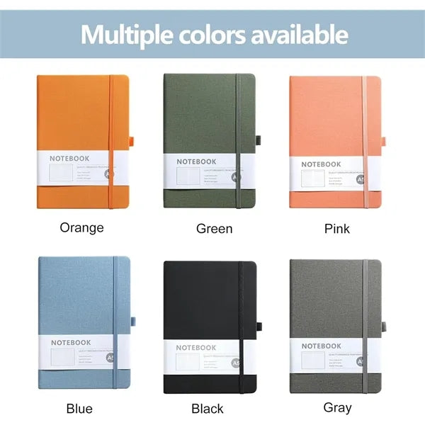 A5 Graph Grid Paper Hardcover Notebook Journal