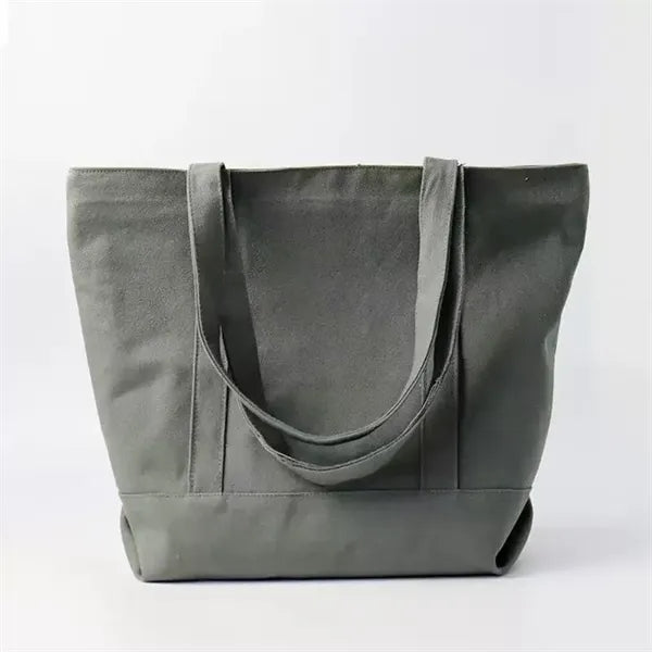 Non-Woven Durable Pocket Heathered Tote Bag