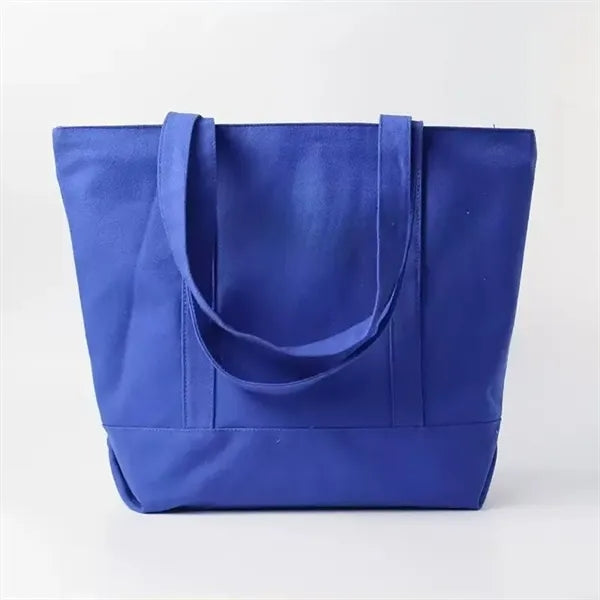Non-Woven Durable Pocket Heathered Tote Bag