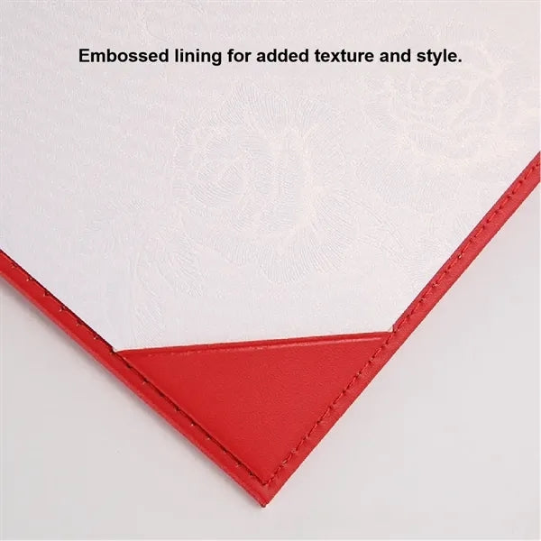 A4 Leather Diploma Cover Award Degree Certificate Holder
