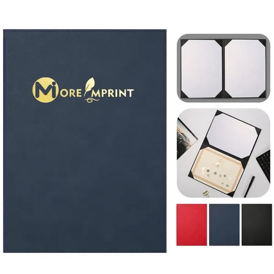 A4 Leather Diploma Cover Award Degree Certificate Holder