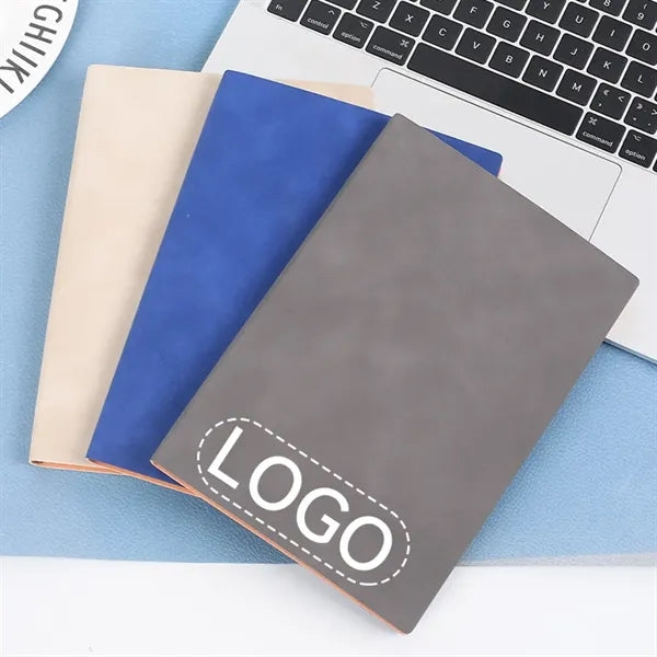A5 Sheepskin Feel Leather Journal Notebook w/100Sheets Paper