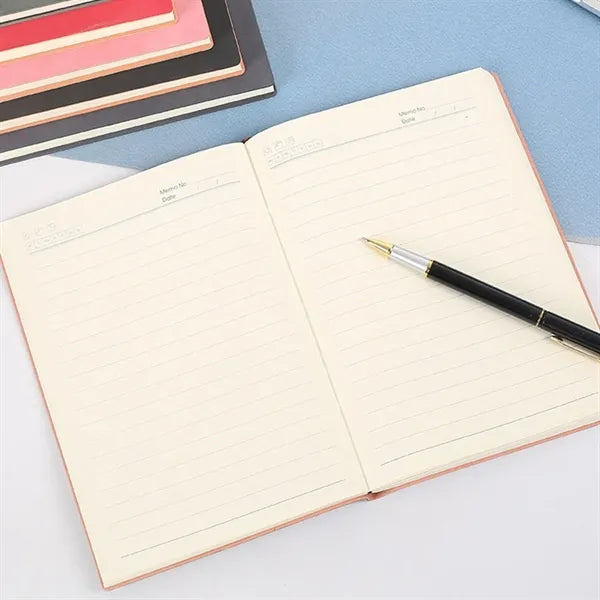 A5 Sheepskin Feel Leather Journal Notebook w/100Sheets Paper
