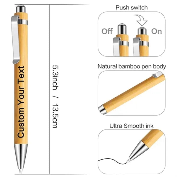 Eco Friendly Bamboo Ballpoint Pen for Promotion Gift