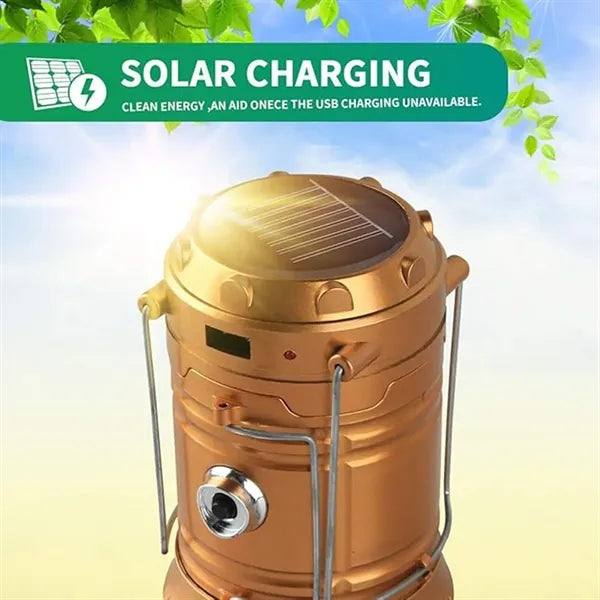 Collapsible Solar Camping Lantern