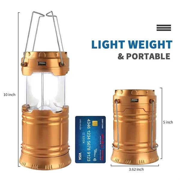 Collapsible Solar Camping Lantern