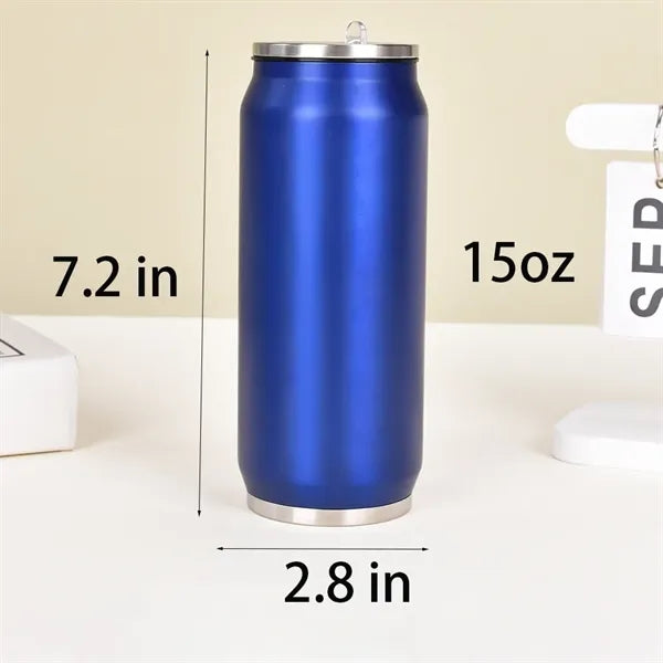 304 Stainless Steel Easy Portable bottle with Straw