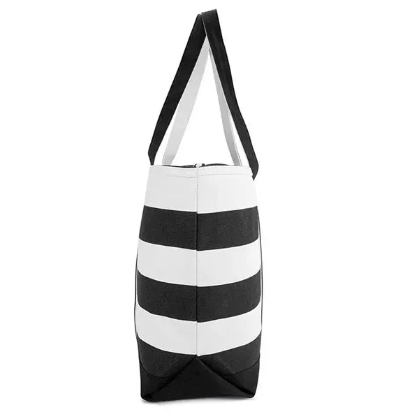 Cotton Canvas Nautical Tote Bag