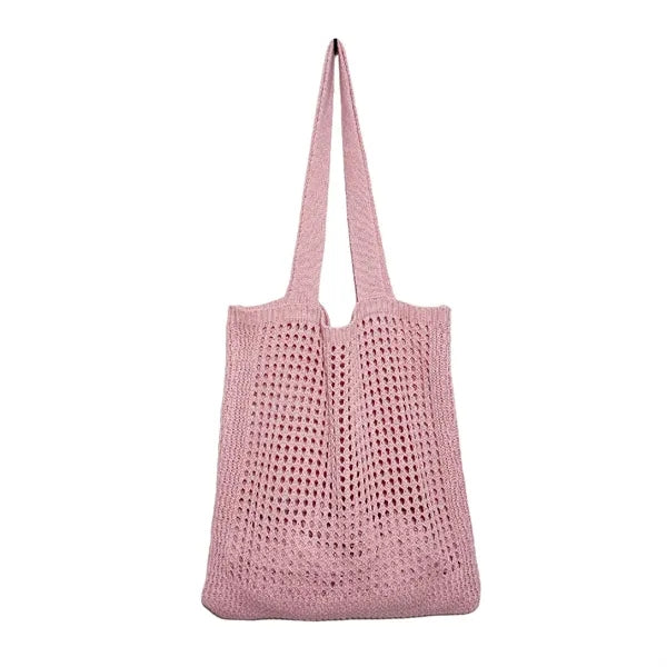 One Shoulder Shopping Knitting Tote Bag