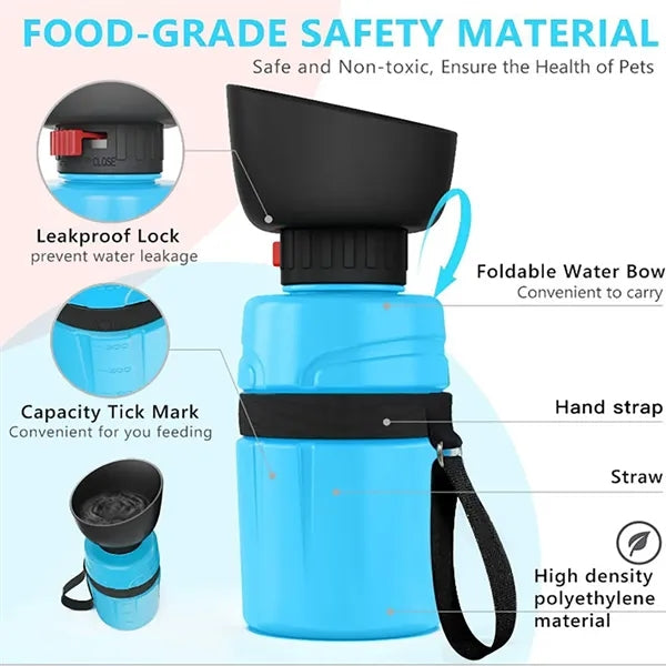 Automatic Water Bottle w/Bowl
