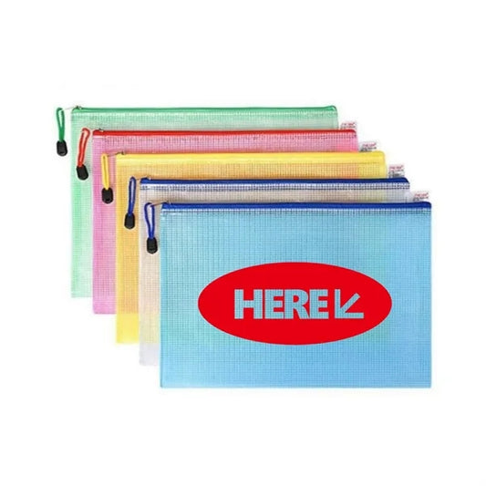 A4 Mesh PVC File Folder