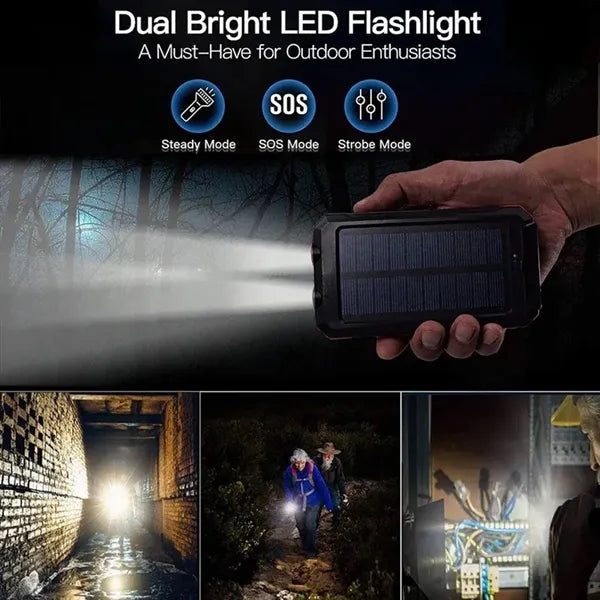 10000mAh Outdoor Compass Power Bank