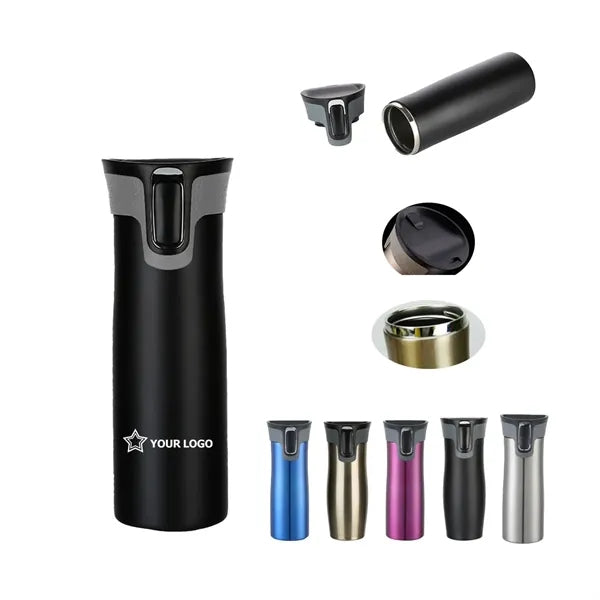 16 oz Proof Insulated Stainless Steel Travel Mug
