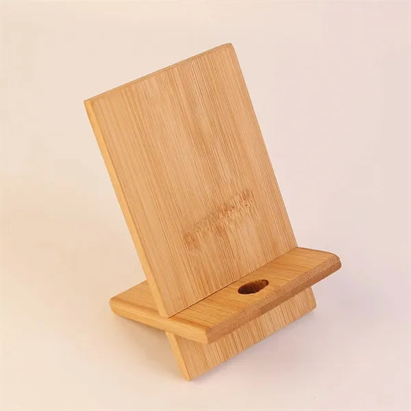 Bamboo Mobile Phone Stand