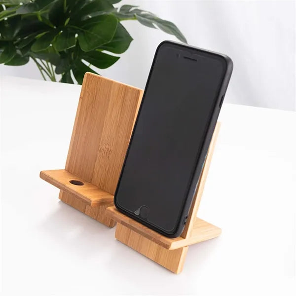 Bamboo Mobile Phone Stand