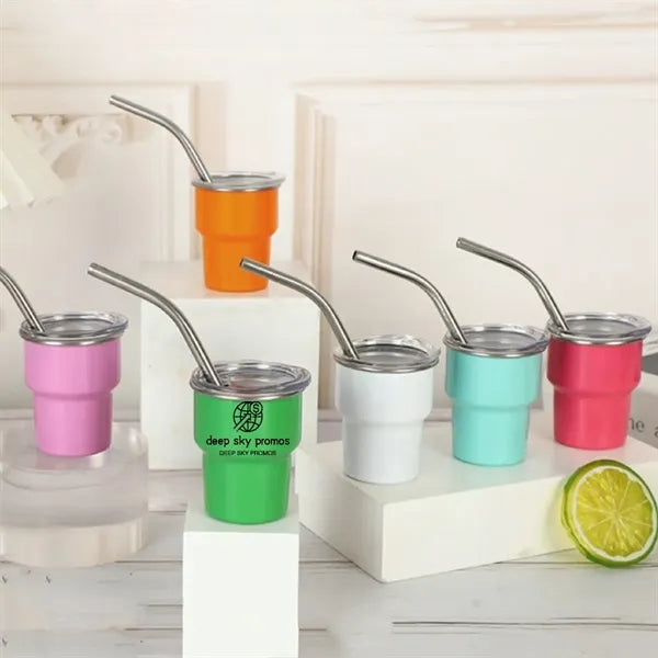 304 Stainless Steel Straw Insulated Cup