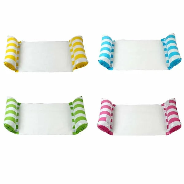 Double tube slant stripe hammock