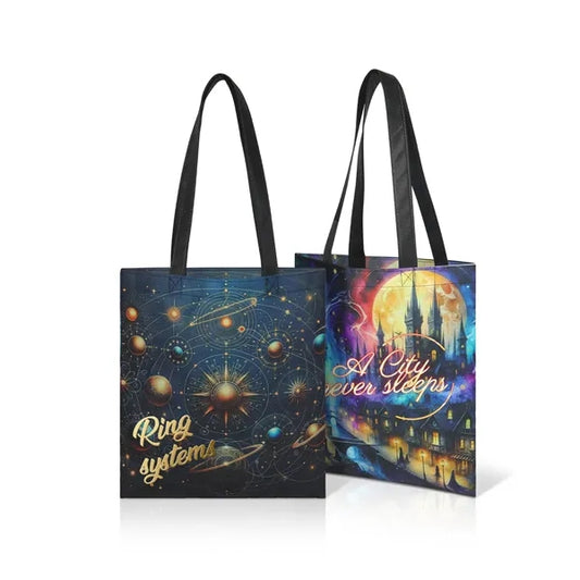 Sublimated PET Non-Woven Tote Bag (14"X13.25") - Double-Side