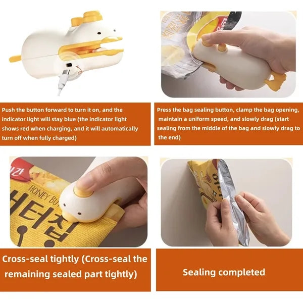 Quick-Seal Handheld Sealer for Trade Show Giveaways